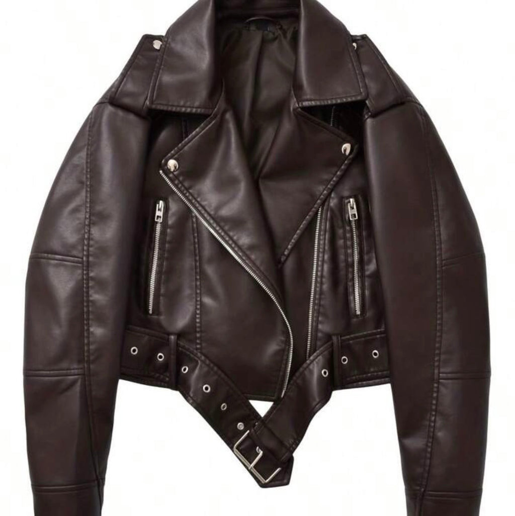 Premium Leather Jacket – Stylish & Trendy 🔥