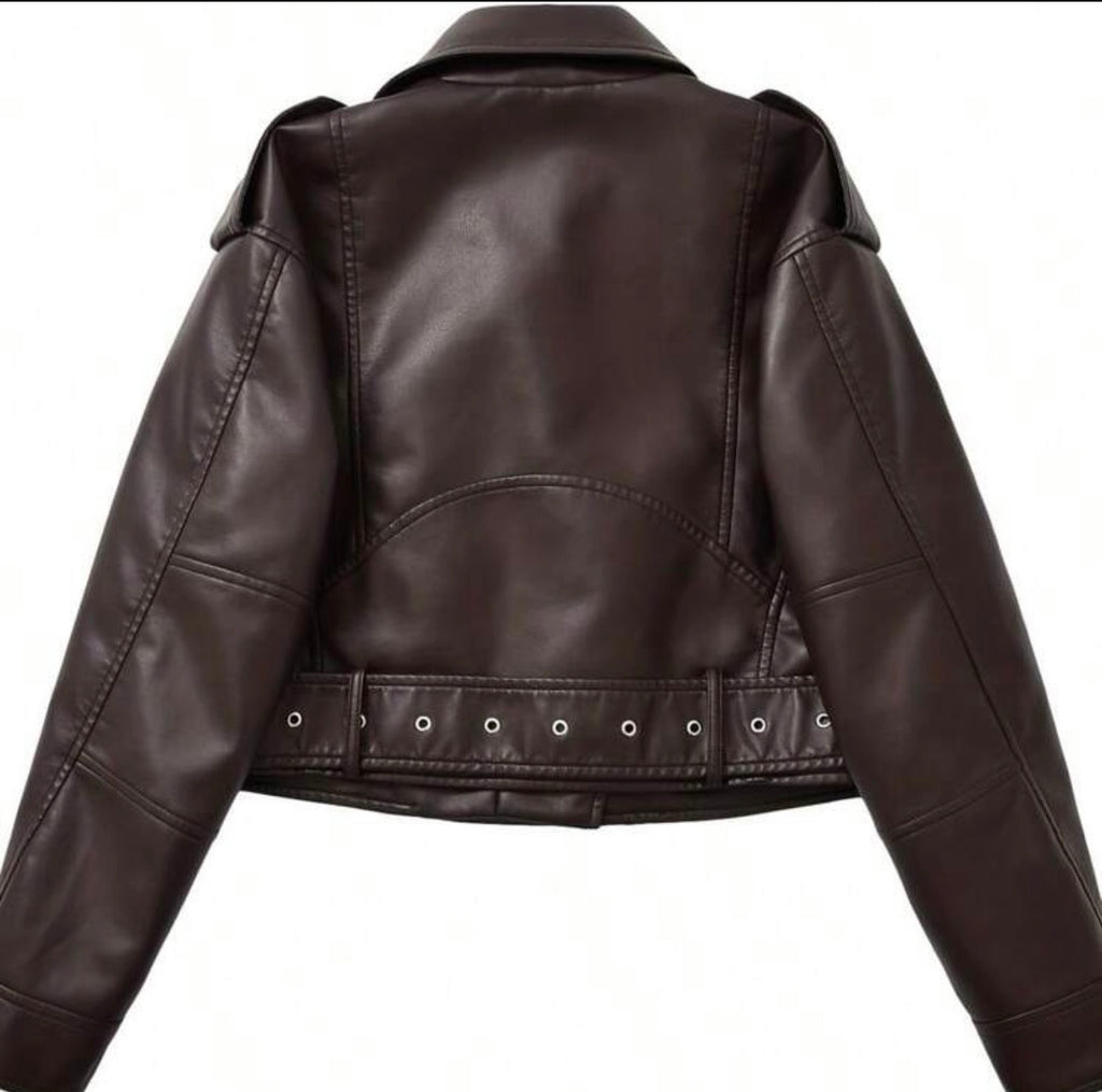 Premium Leather Jacket – Stylish & Trendy 🔥