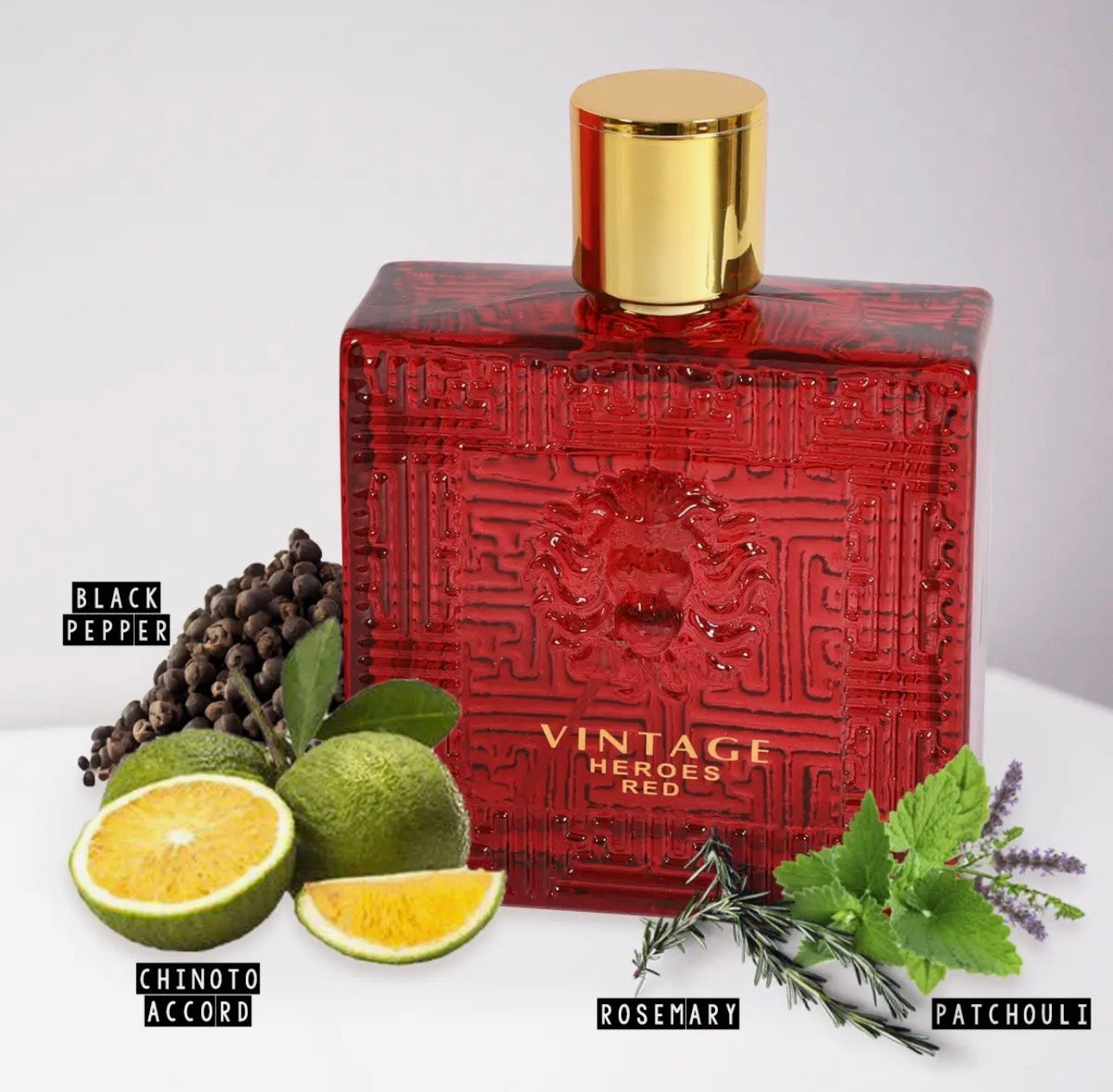 Vintage Heroes Red by Mia Beauty – Powerful & Sophisticated Scent 💎